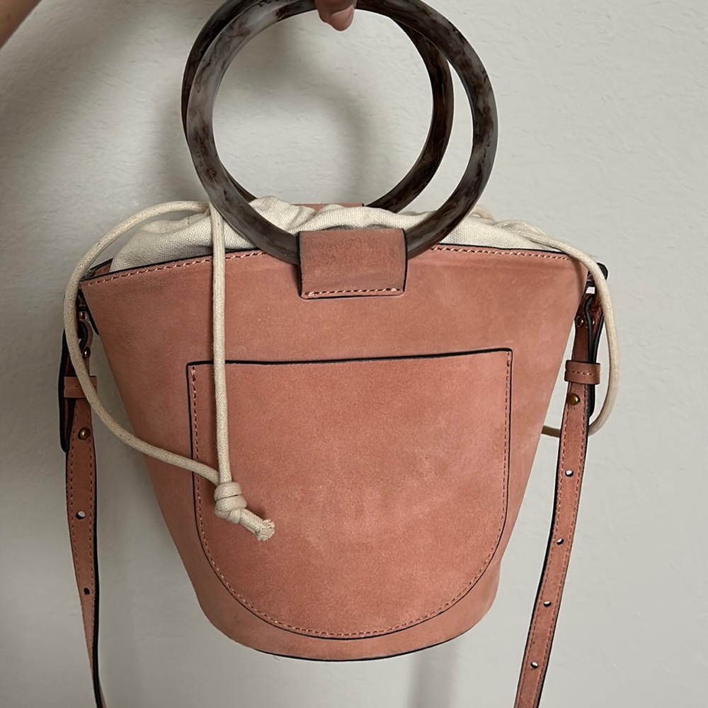 Banana Republic Suede Bucket Bag